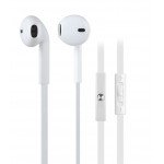 Wholesale KIK 333 Stereo Earphone Headset with Mic and Volume Control (333 White)